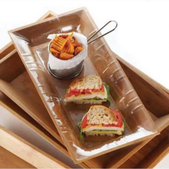 LOT OF 7 Kitchen/Restaurant Stainless Steel Fries Basket -  Round Snack basket - Picture 8 of 8